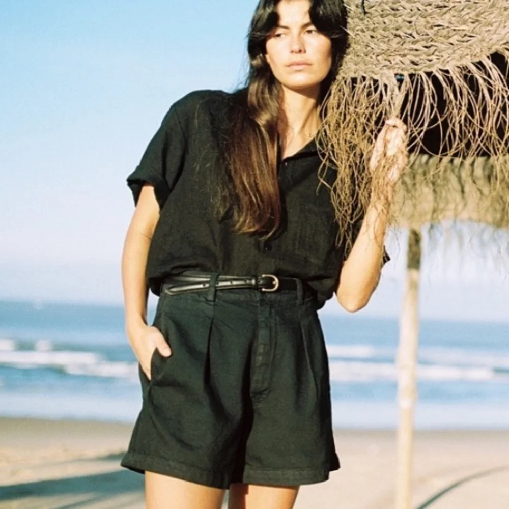 OZMA Black Women's Shorts - Picture 2 of 10